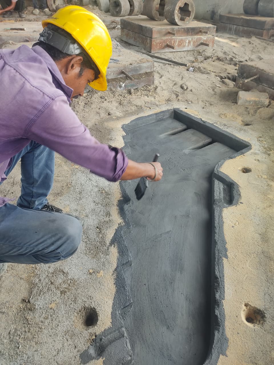 Sand casting process - Aarcee Casting Industries manufacturing facility